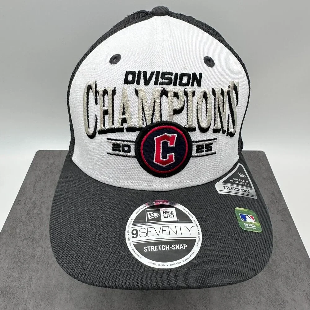 New Era 9SEVENTY Cleveland Guardians‎ 2025 Locker Room Division Champs Snap Hat